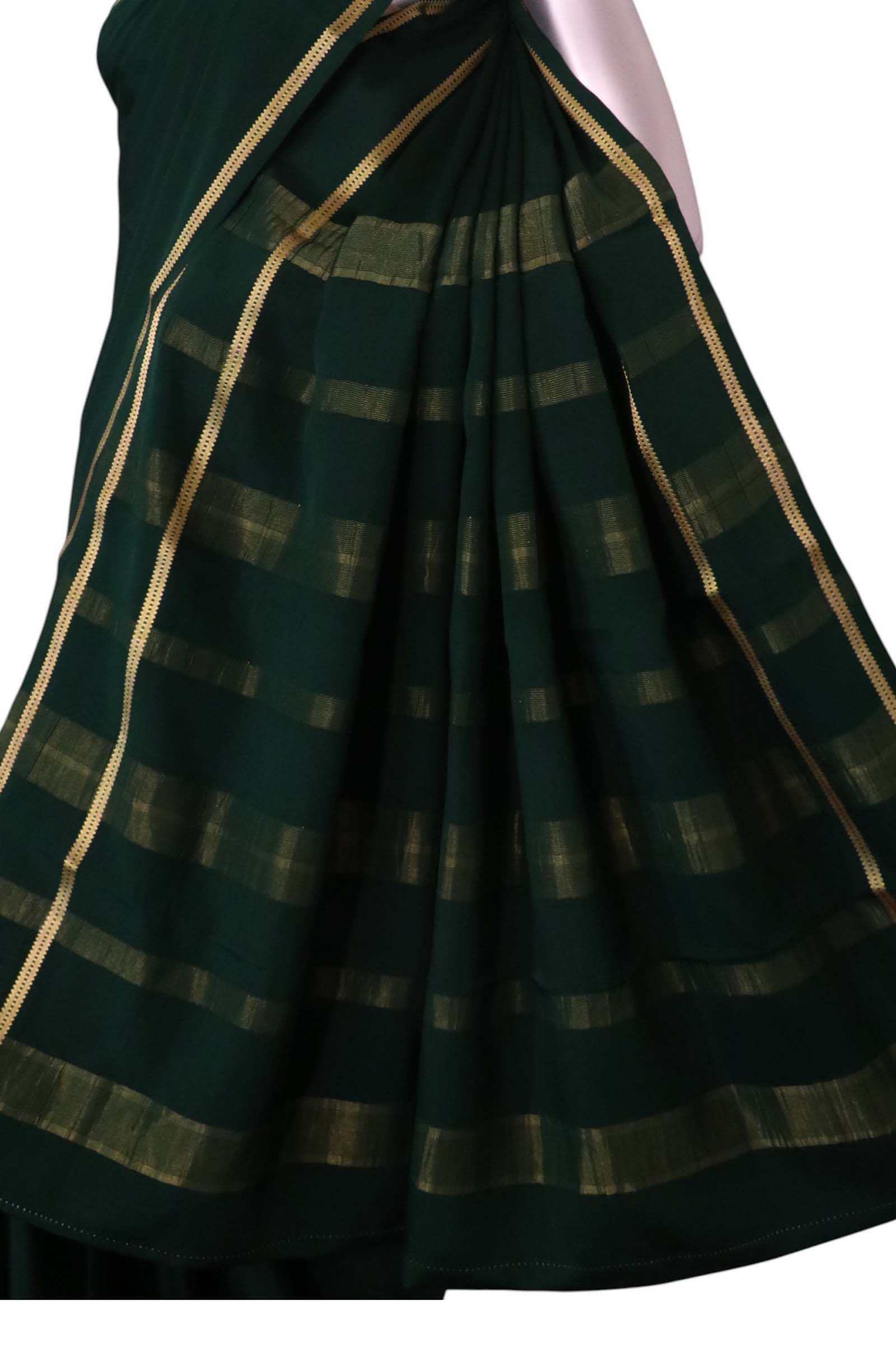 Pure Mysore Crepe Silk Saree AL212217